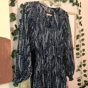 Navy Blue H&M Dress